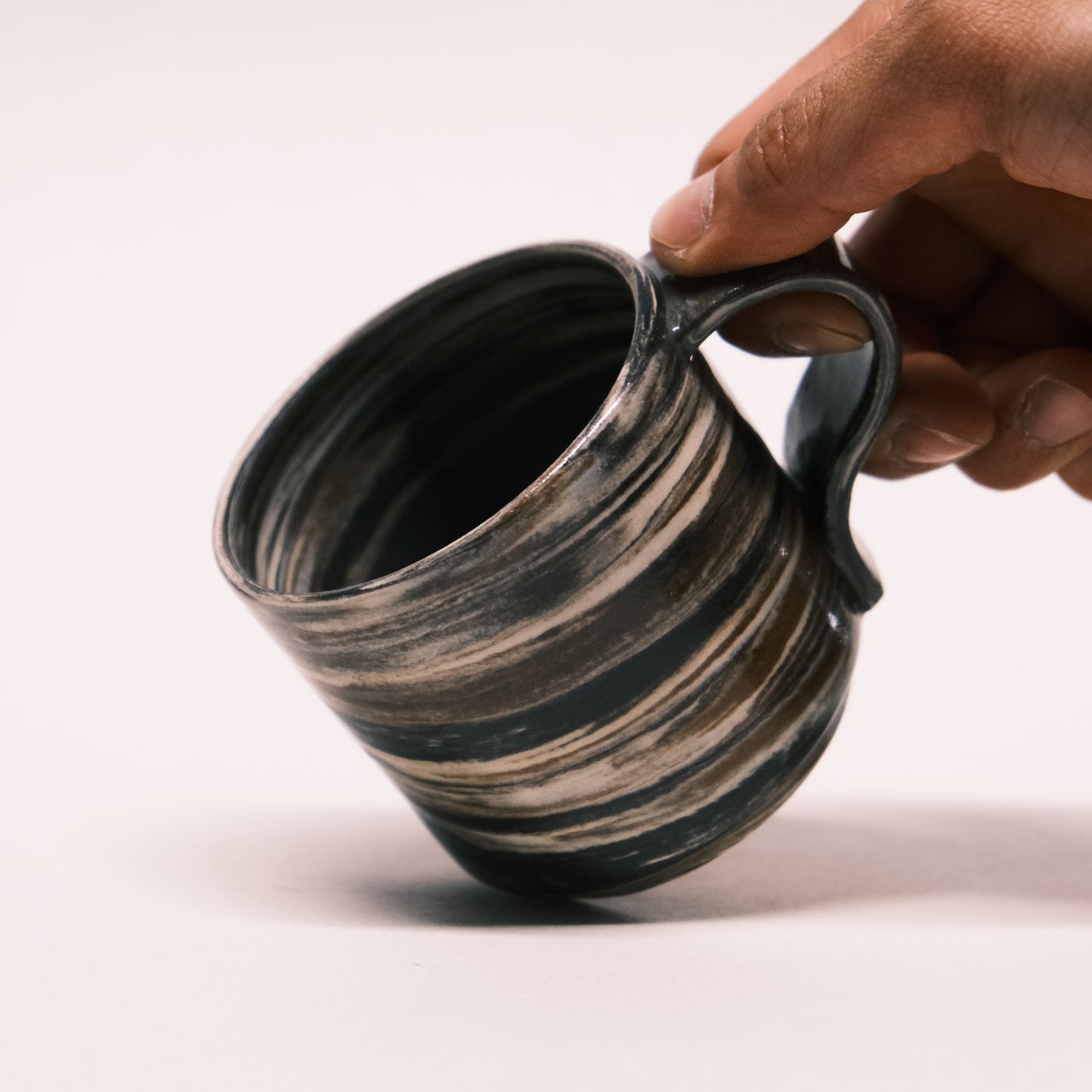 B Marble Mug 12