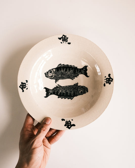 鱼² Fish² Bowl Plate