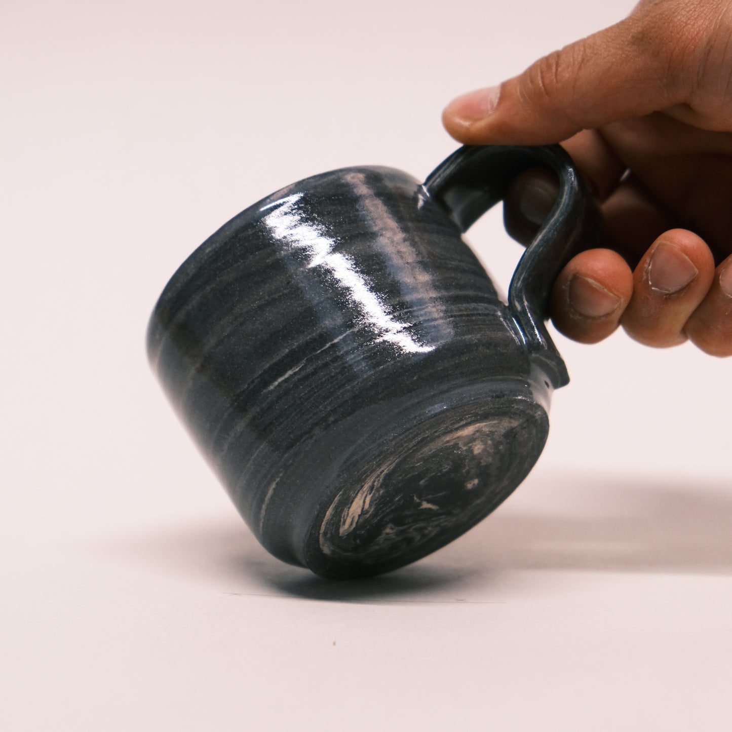 Black Marble Mug 07