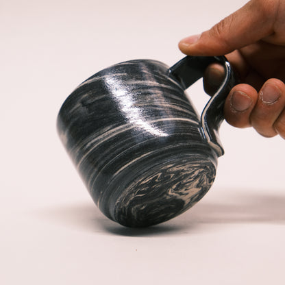 Black Marble Mug 06