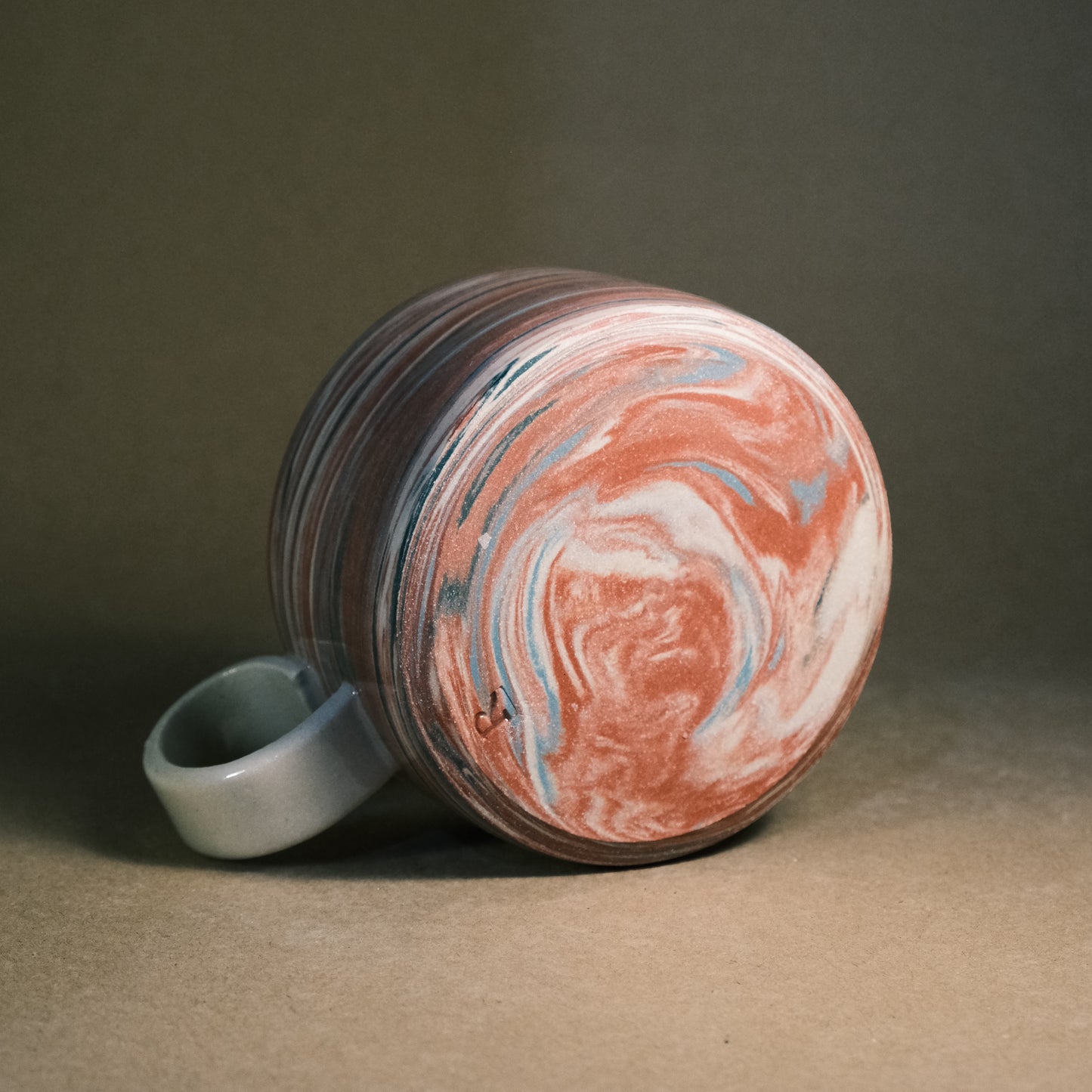 Red Green Marble 05