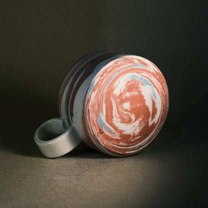 Red Green Marble 06