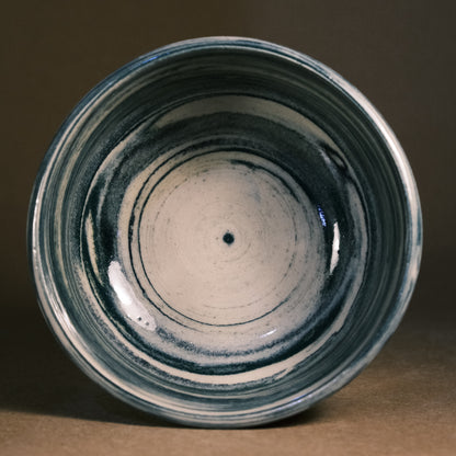 Dark Blue Marble Bowl 01