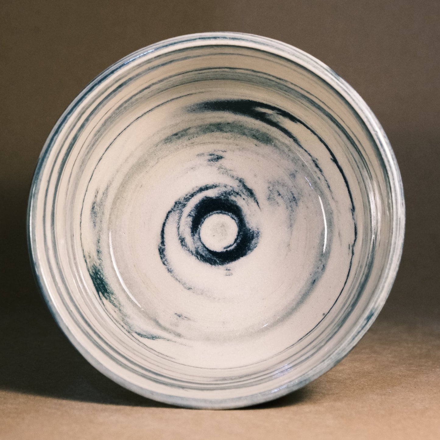 Dark Blue Marble Bowl 02