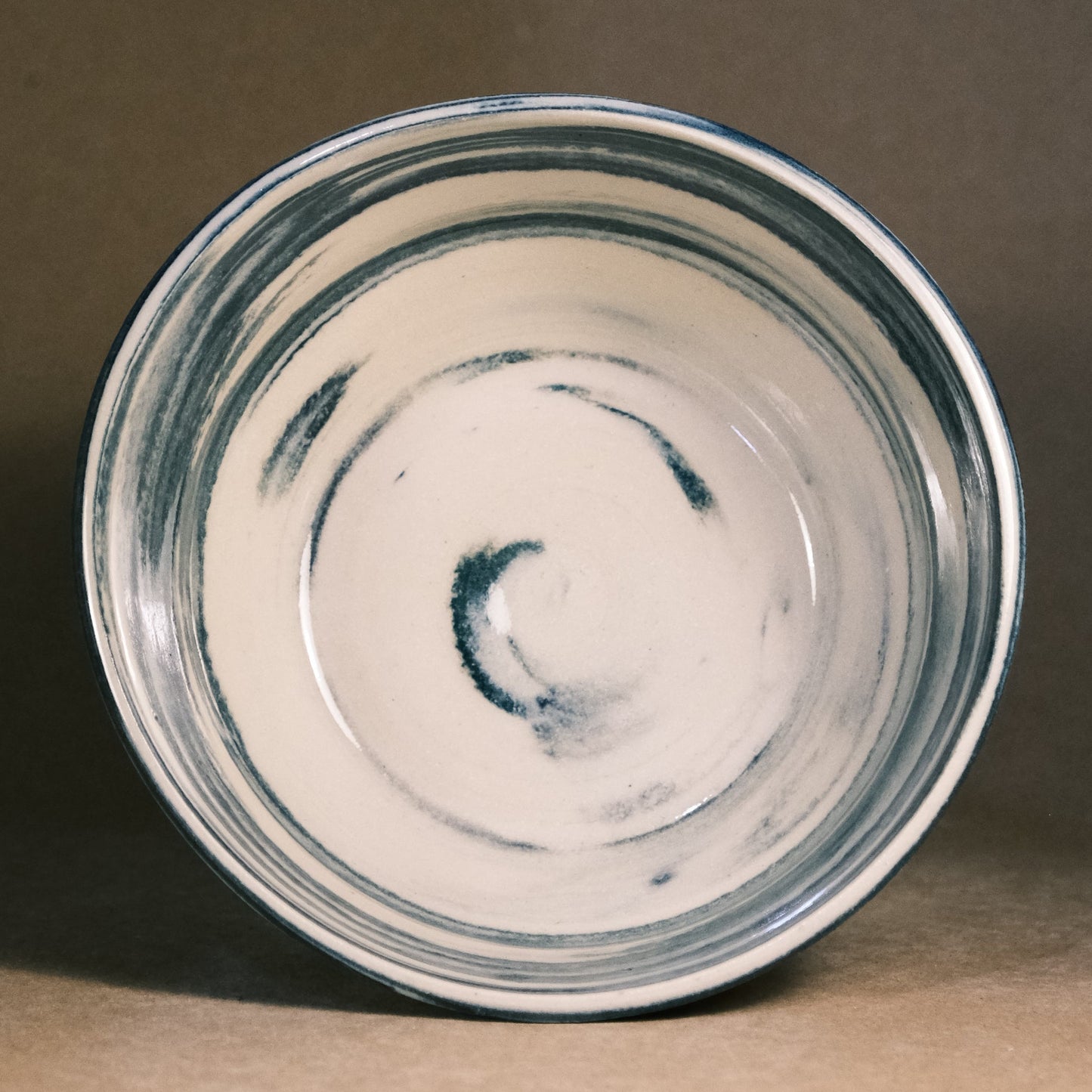 Dark Blue Marble Bowl 03