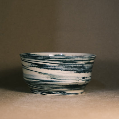 Dark Blue Marble Bowl 04