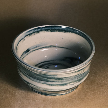 Dark Blue Marble Bowl 04
