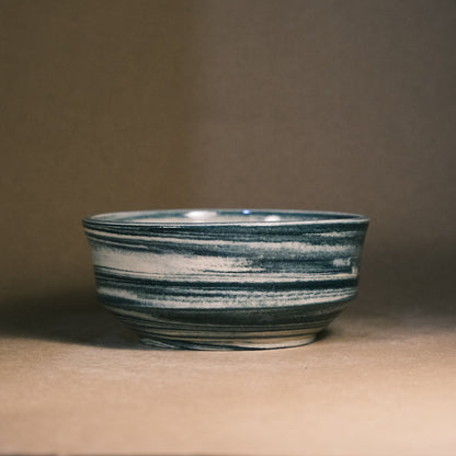 Dark Blue Marble Bowl 05