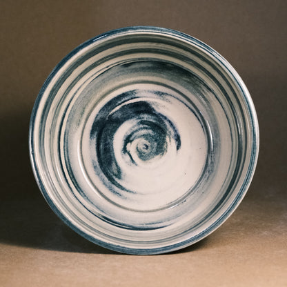 Dark Blue Marble Bowl 07